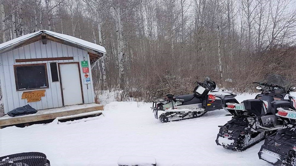 Rough Riders Snowmobile Club Trails - Ushta Shelter
